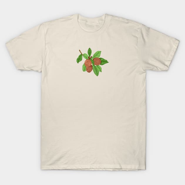 Shea Plant Botanical T-Shirt by Salfiart